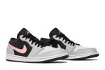 Air Jordan 1 Low ‘Black Grey Pink’ 553558-062 Wabasta store