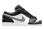 Air Jordan 1 Low ‘Black Medium Grey’ 553558-040 Wabasta store
