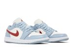 Air Jordan 1 Low ‘Blue Whisper Dune Red’ DC0774-164 Wabasta store