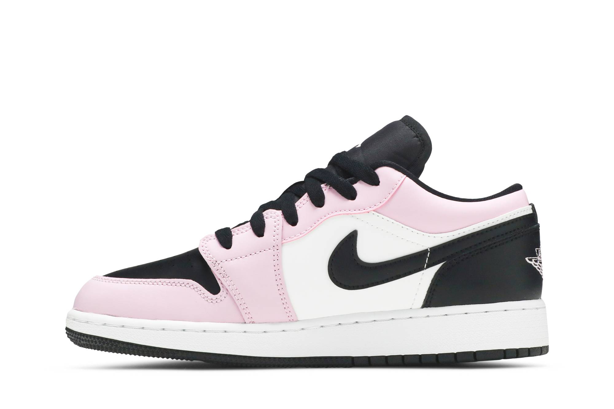 (Grade School) Air Jordan 1 Low Light Arctic Pink 554723-601 Skidge - immagine 3
