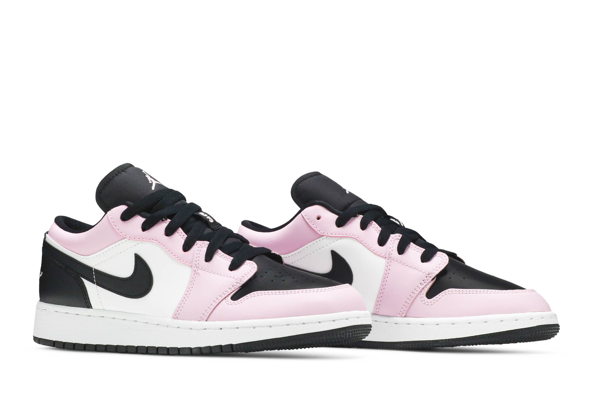 (Grade School) Air Jordan 1 Low Light Arctic Pink 554723-601 Skidge - immagine 8