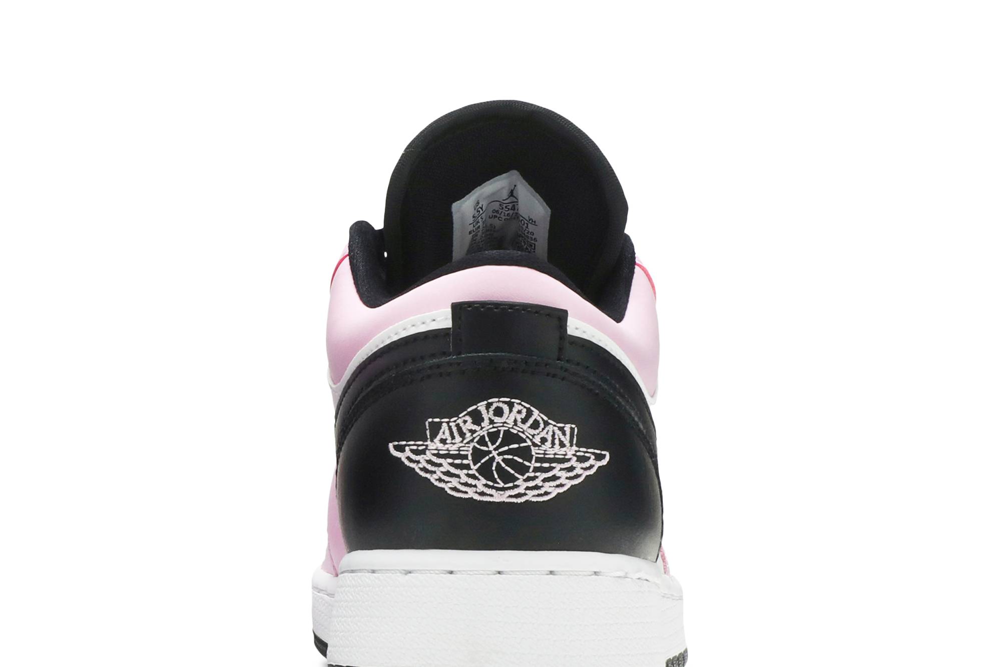 (Grade School) Air Jordan 1 Low Light Arctic Pink 554723-601 Skidge - immagine 7