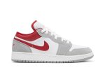 Air Jordan 1 Low SE ‘Light Smoke Grey Gym Red’ DM0589-016 Wabasta store