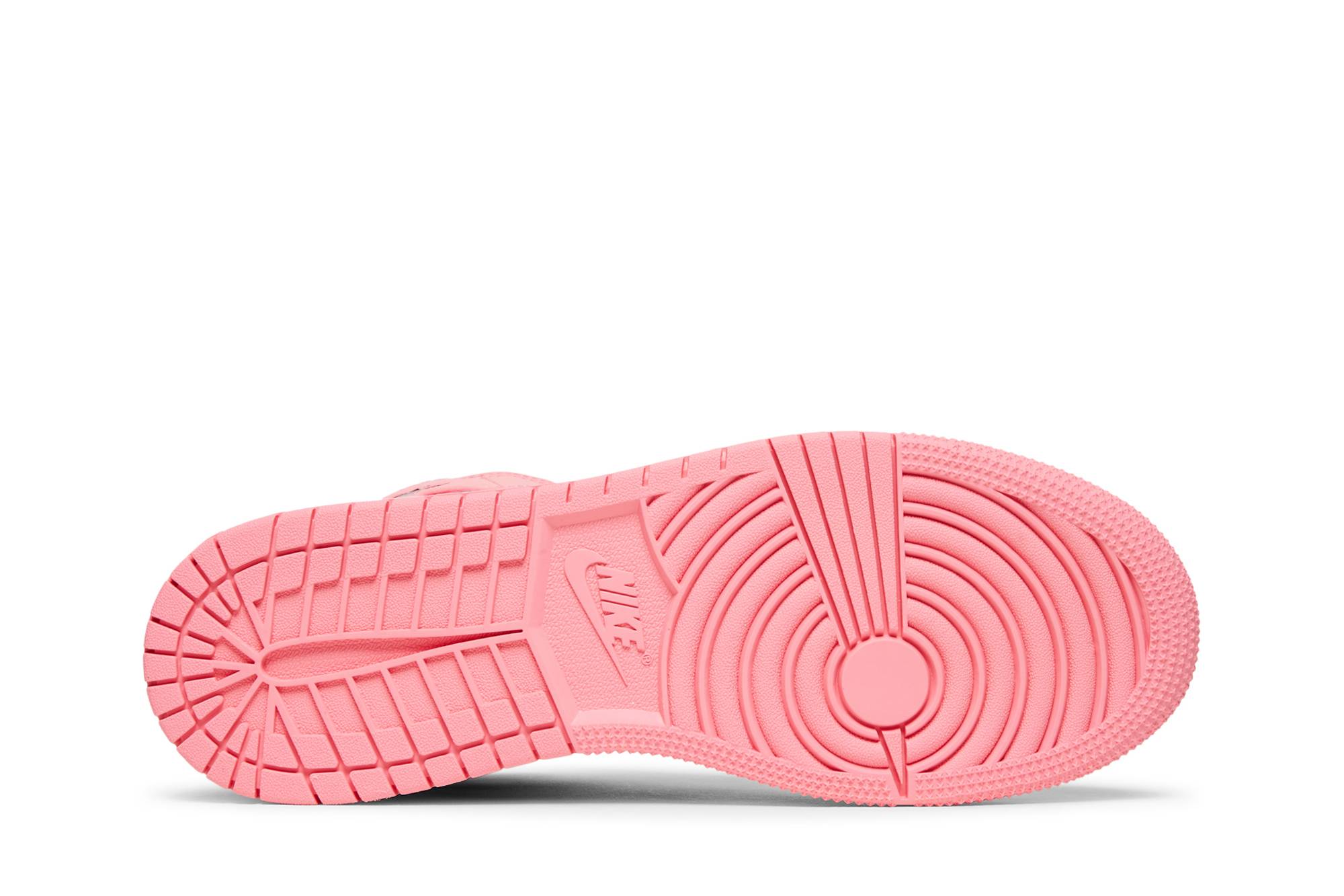 (Grade School) Air Jordan 1 Mid 'Coral Chalk' 554725-662 - Image 4