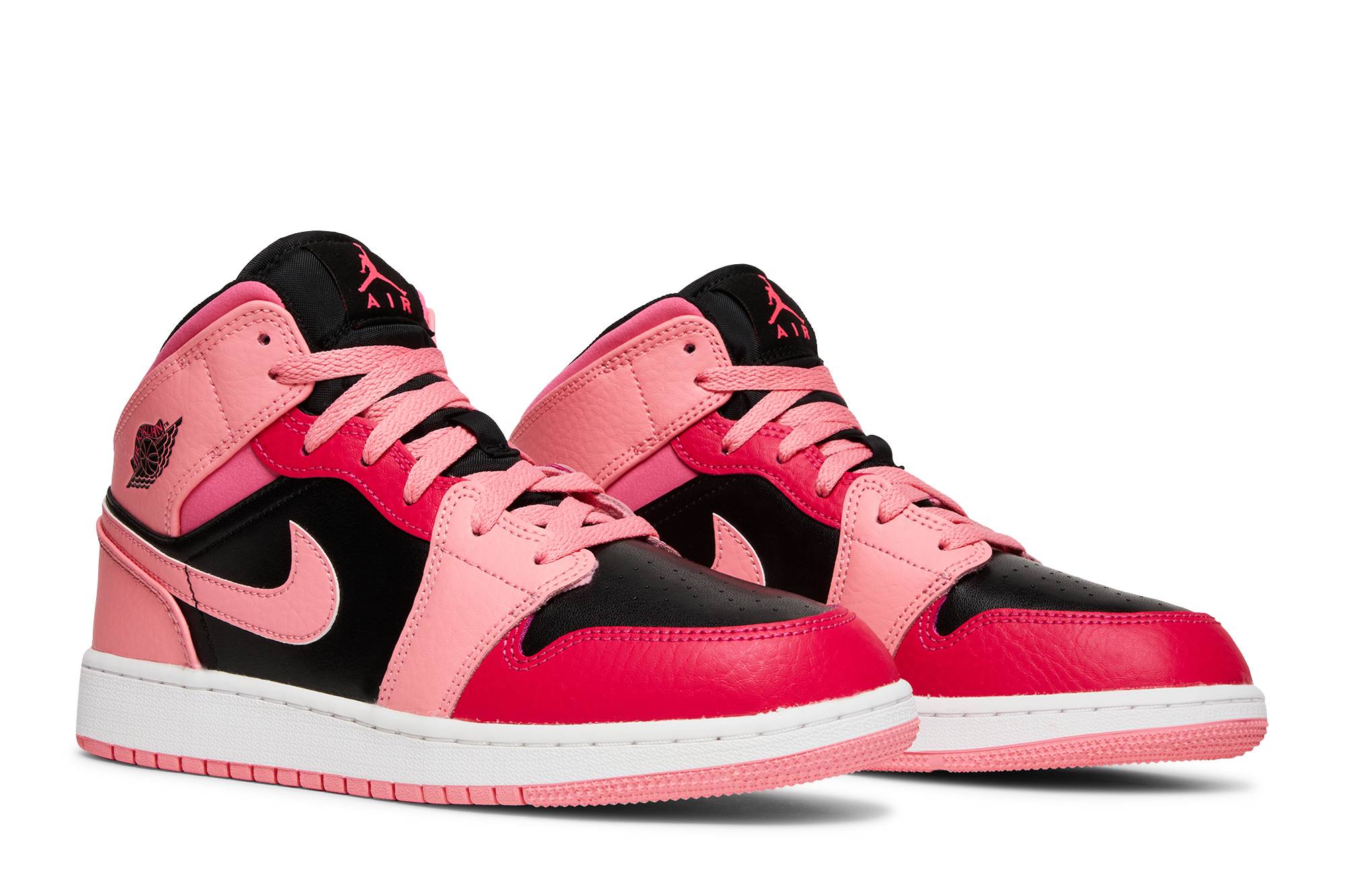(Grade School) Air Jordan 1 Mid 'Coral Chalk' 554725-662 - Image 8
