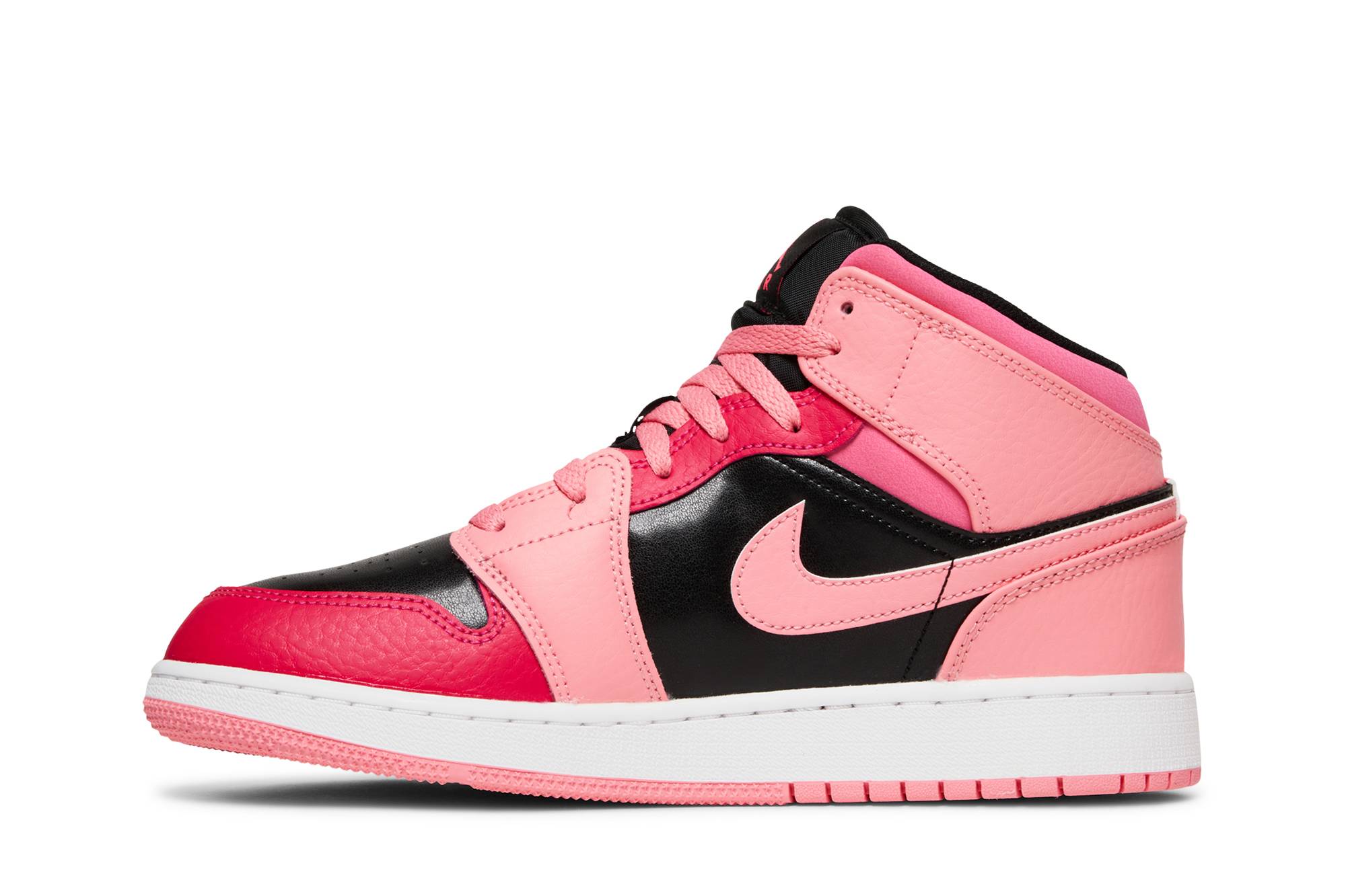 (Grade School) Air Jordan 1 Mid 'Coral Chalk' 554725-662 - Image 3