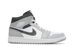Air Jordan 1 Mid ‘Light Smoke Grey’ 554724-078 Wabasta store