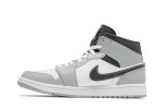 Air Jordan 1 Mid ‘Light Smoke Grey’ 554724-078 Wabasta store