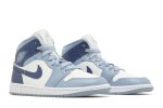 Air Jordan 1 Mid ‘Sail Diffused Blue’ BQ6472-140 Wabasta store