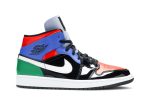 Air Jordan 1 Mid SE ‘Multi Patent’ CV5276-001 Wabasta store