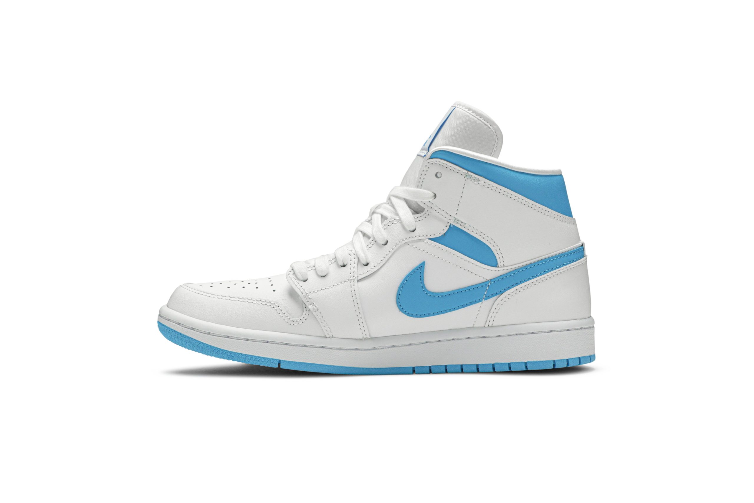 (Women) Air Jordan 1 Mid 'UNC' BQ6472-114 - Image 3