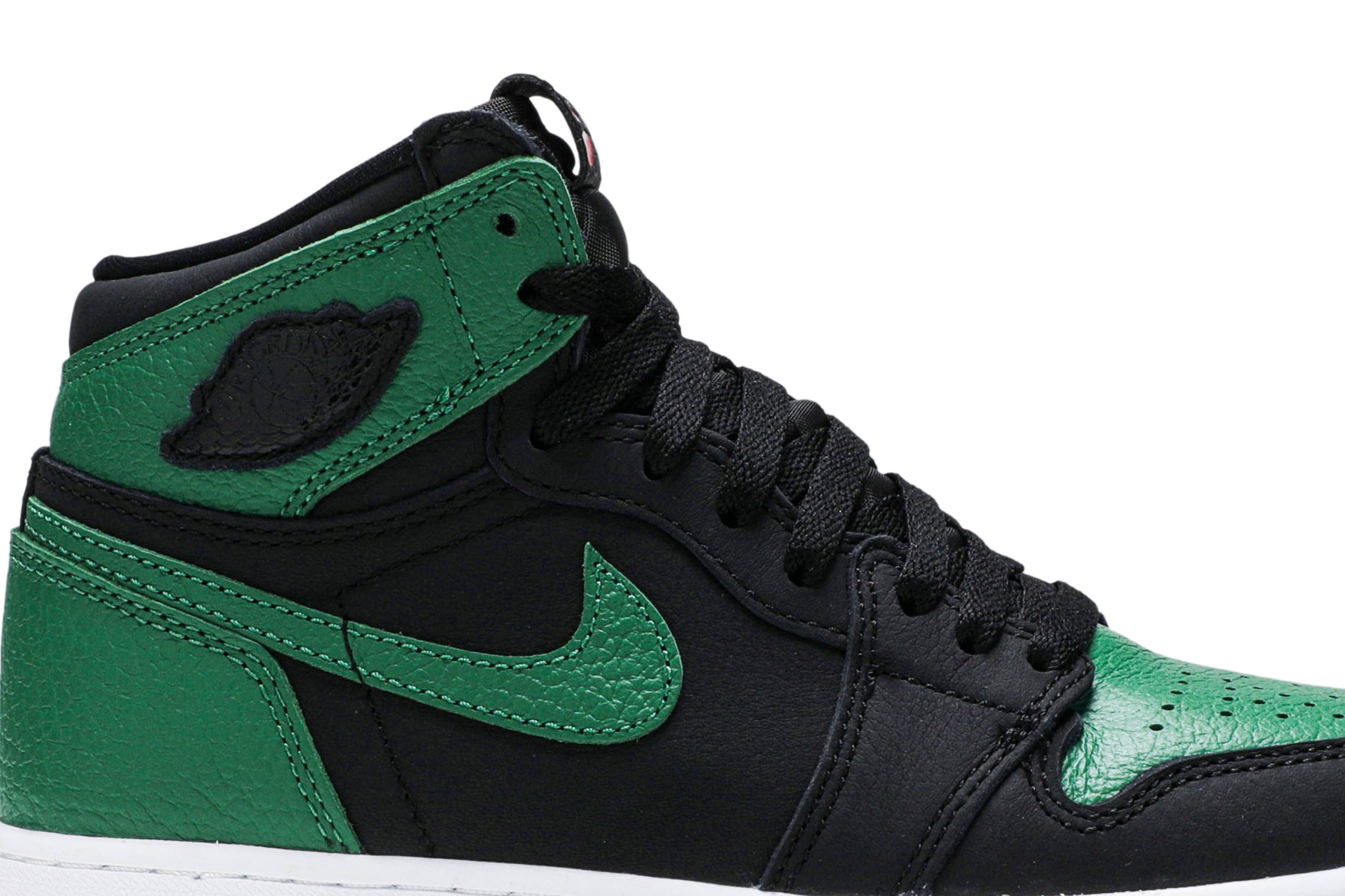 (Grade School) Air Jordan 1 Retro High OG 'Pine Green 2.0' 575441-030 - Image 2