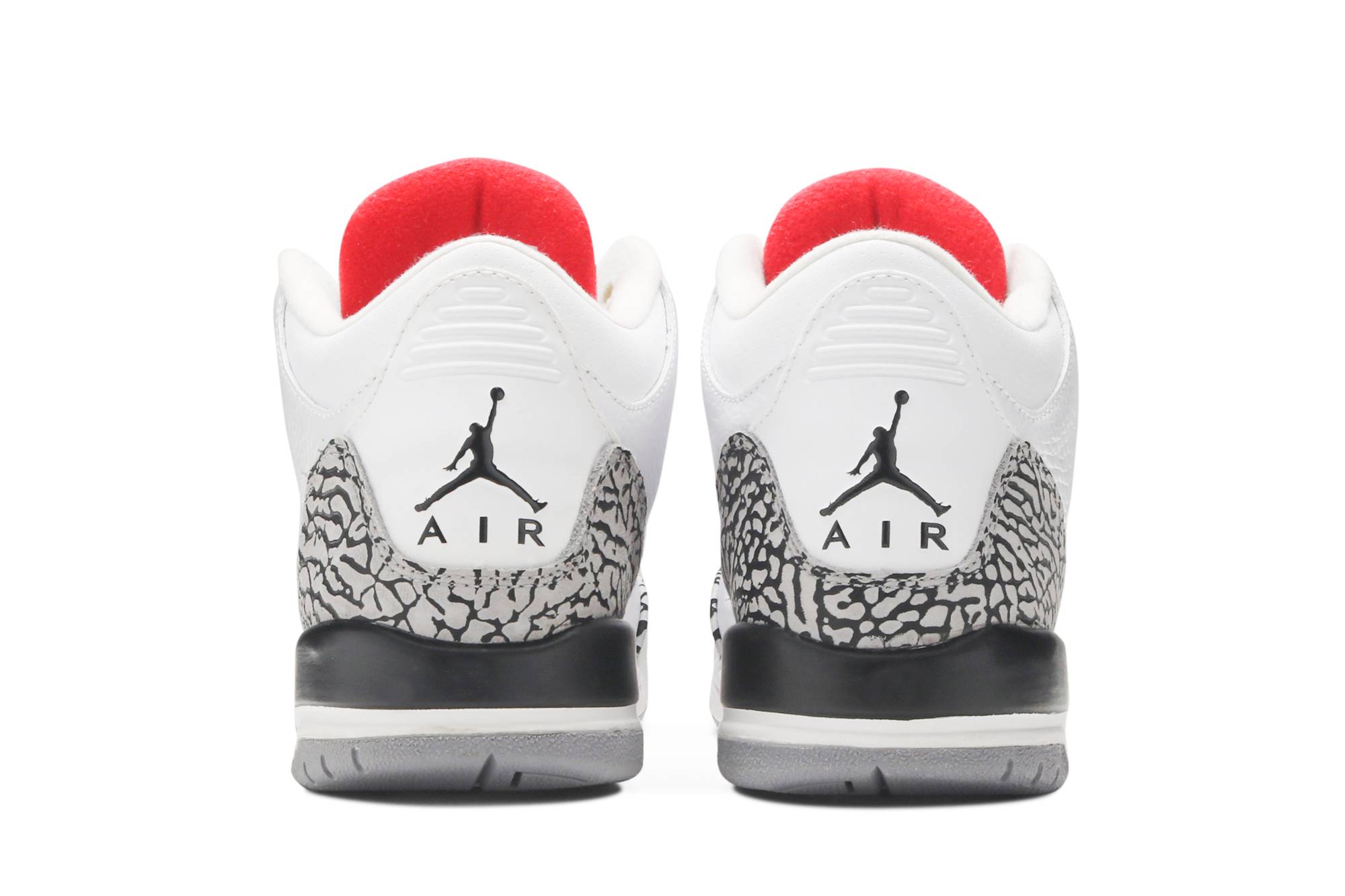 (Grade School) Air Jordan 3 Retro 2011 White Cement 398614-105 Skidge - Image 6