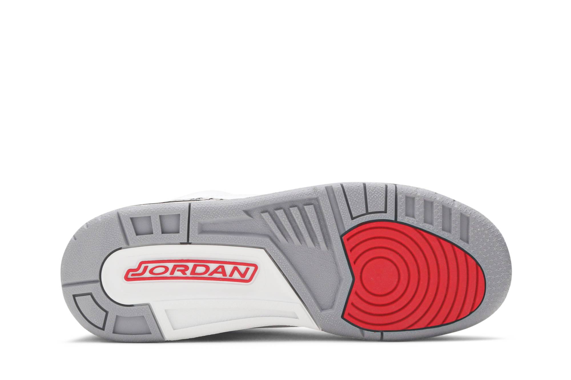 (Grade School) Air Jordan 3 Retro 2011 White Cement 398614-105 Skidge - Image 4