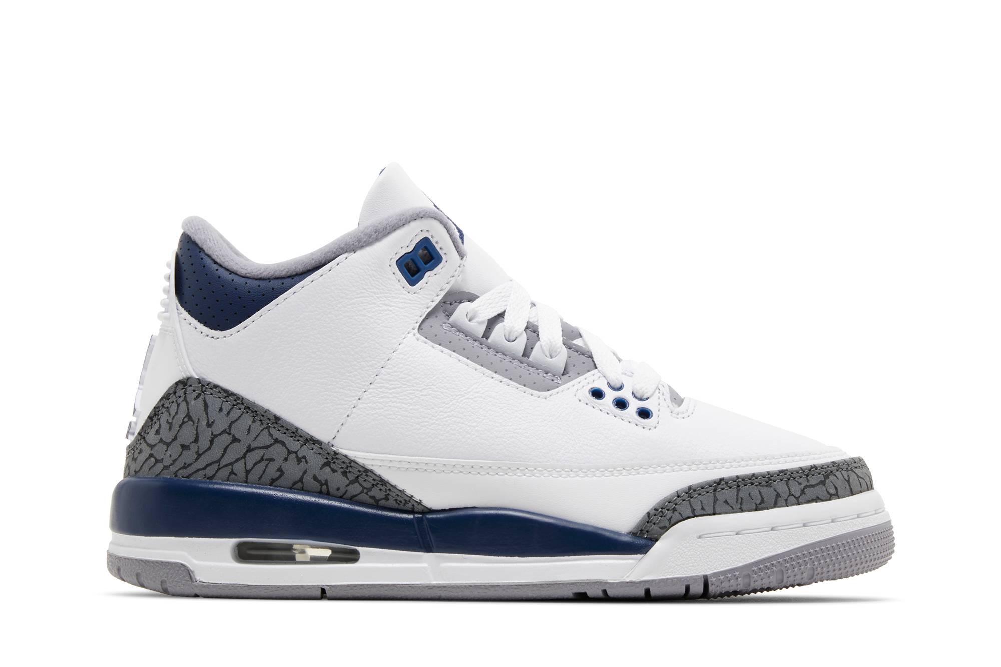 (Grade School) Air Jordan 3 Retro Midnight Navy DM0967-140 Skidge