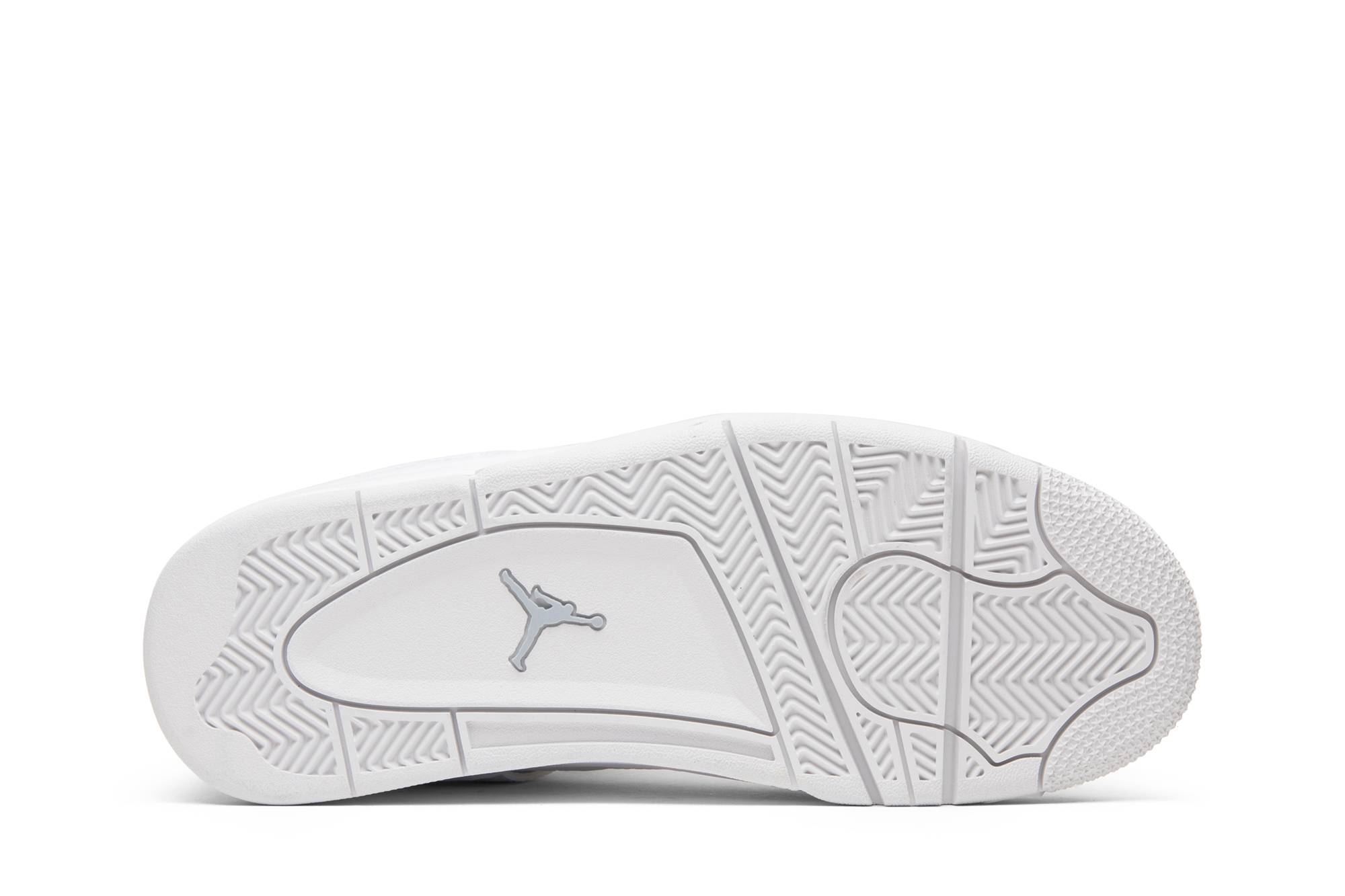 (Grade School) Air Jordan 4 Retro 2017 Pure Money 408452-100 Skidge - Image 4