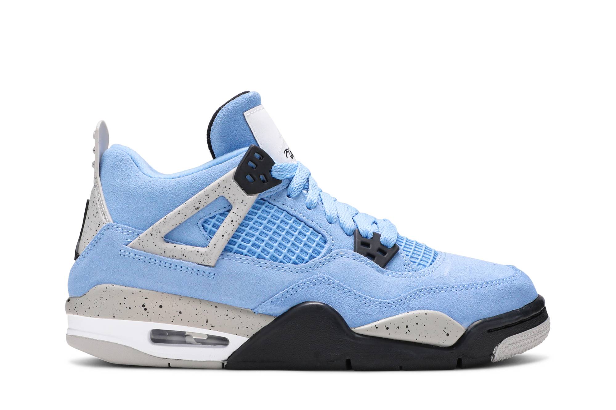(Grade School) Air Jordan 4 Retro University Blue 408452-400 Skidge