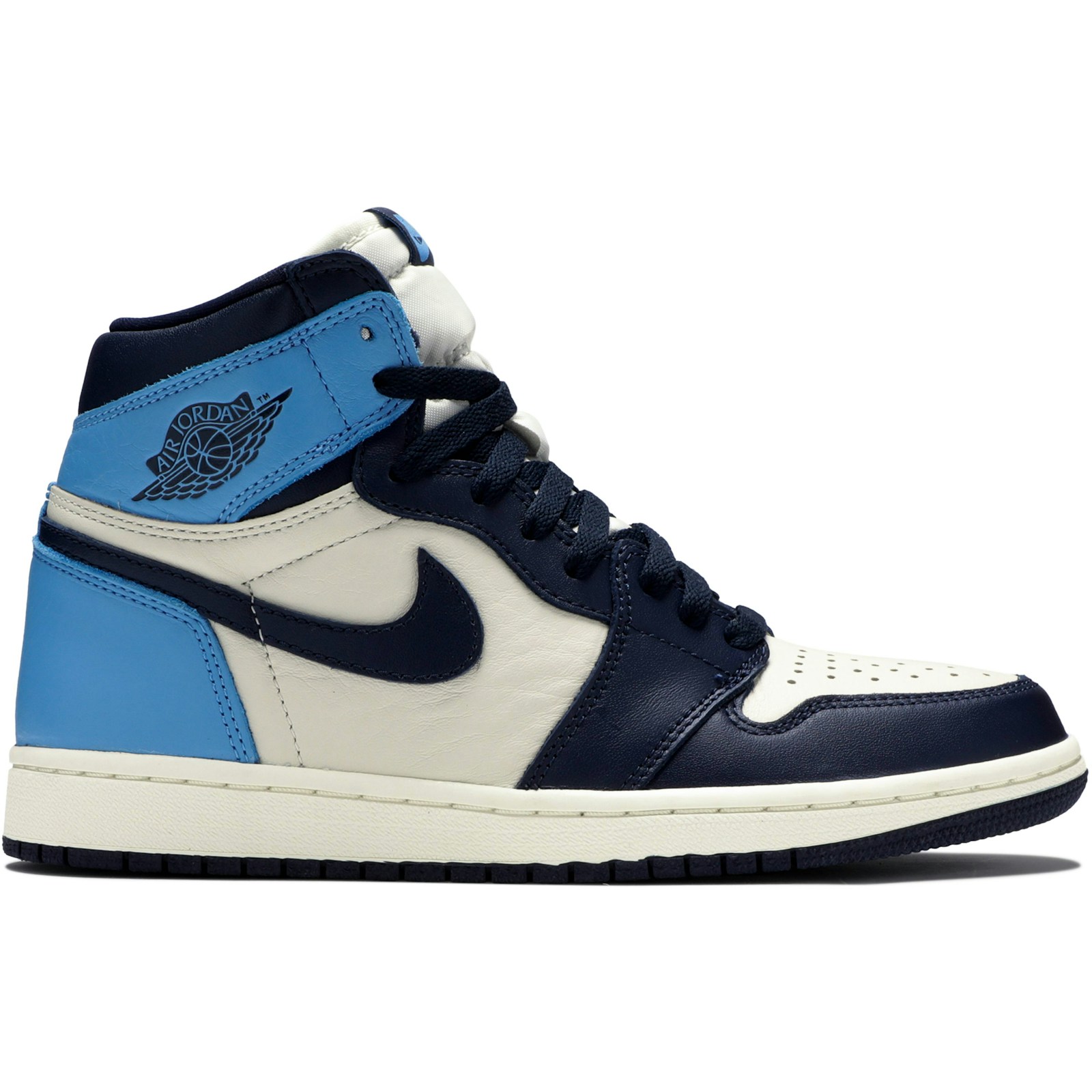 Air Jordan 1 Retro High OG Obsidian 555088-140 Skidge