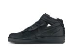Comme des Garcons x Nike Air Force 1 Mid ‘Triple Black’ DC3601-001 Wabasta store