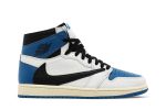 Fragment Design x Travis Scott x Air Jordan 1 Retro High ‘Military Blue’ DH3227-105 Wabasta store