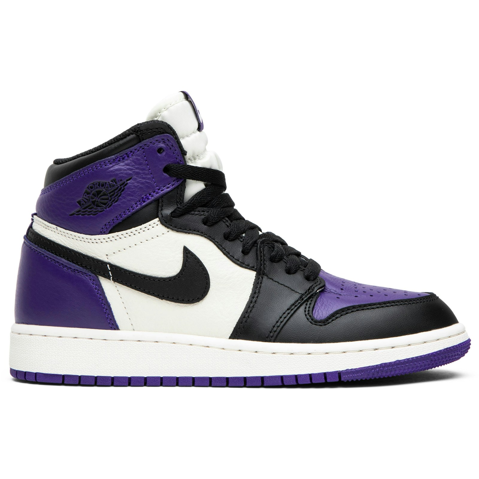 (Grade School) Air Jordan 1 Retro High OG 'Court Purple' 575441-501