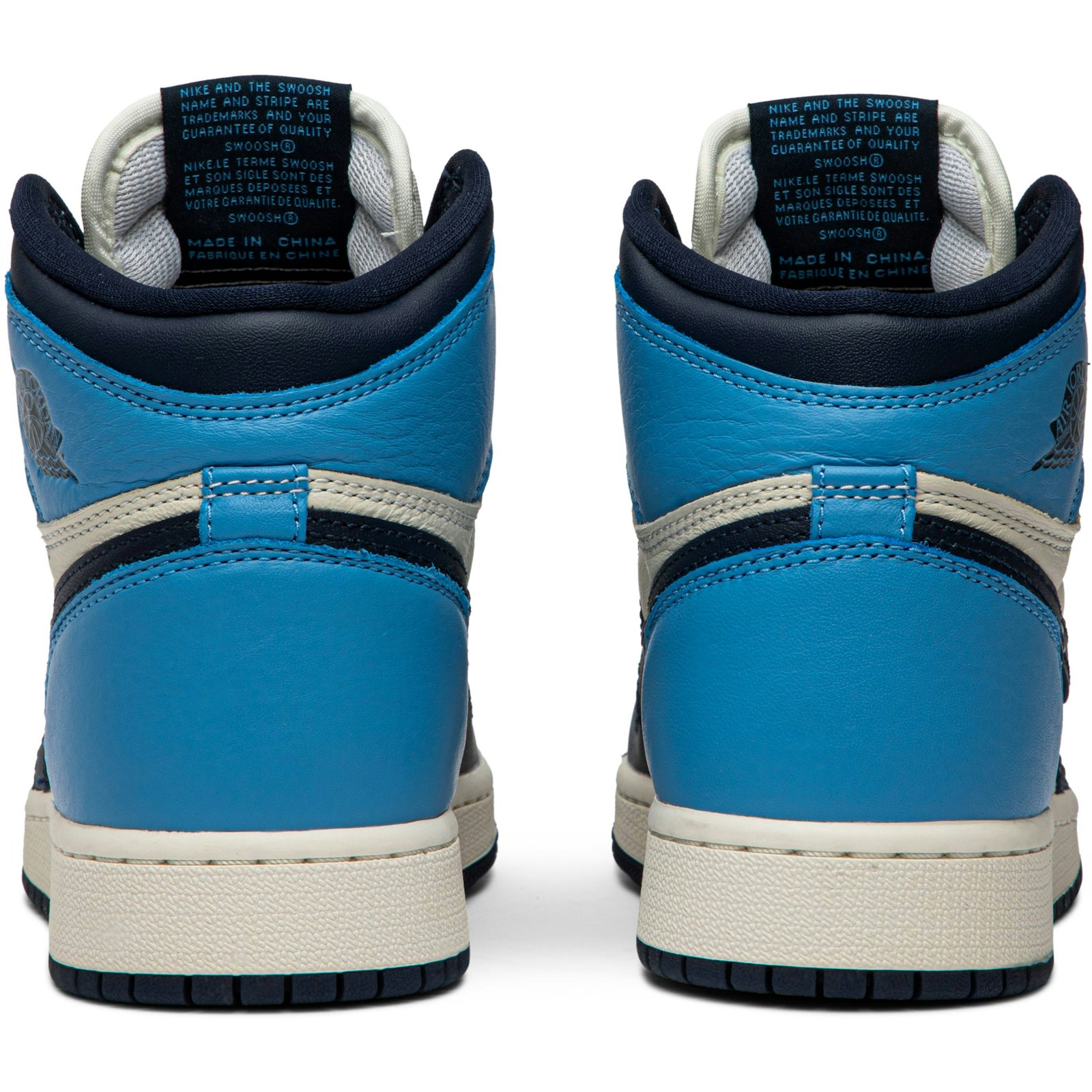 (Grade School) Air Jordan 1 Retro High OG Obsidian 575441-140 Skidge - Image 6