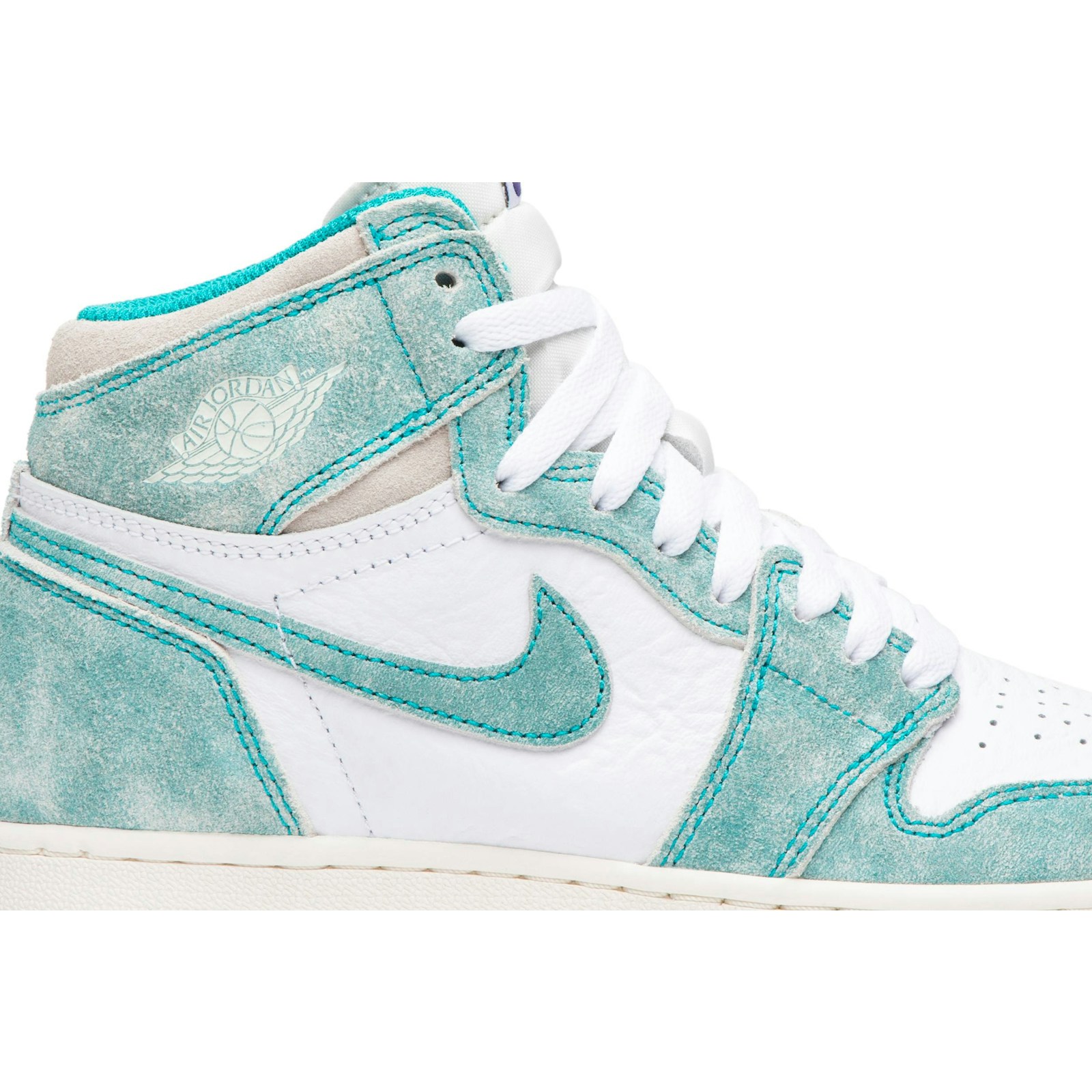 (Grade School) Air Jordan 1 Retro High OG Turbo Green 575441-311 Skidge - Image 2