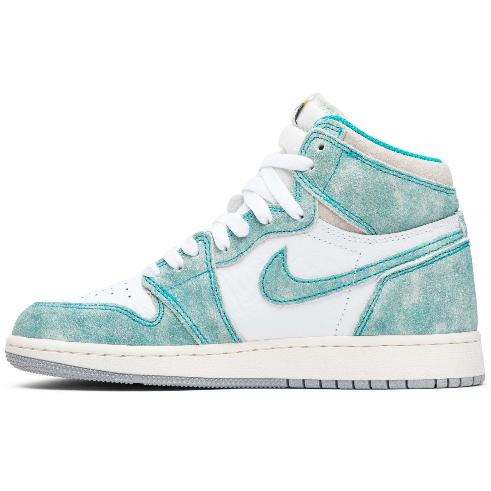 (Grade School) Air Jordan 1 Retro High OG Turbo Green 575441-311 Skidge - Image 3