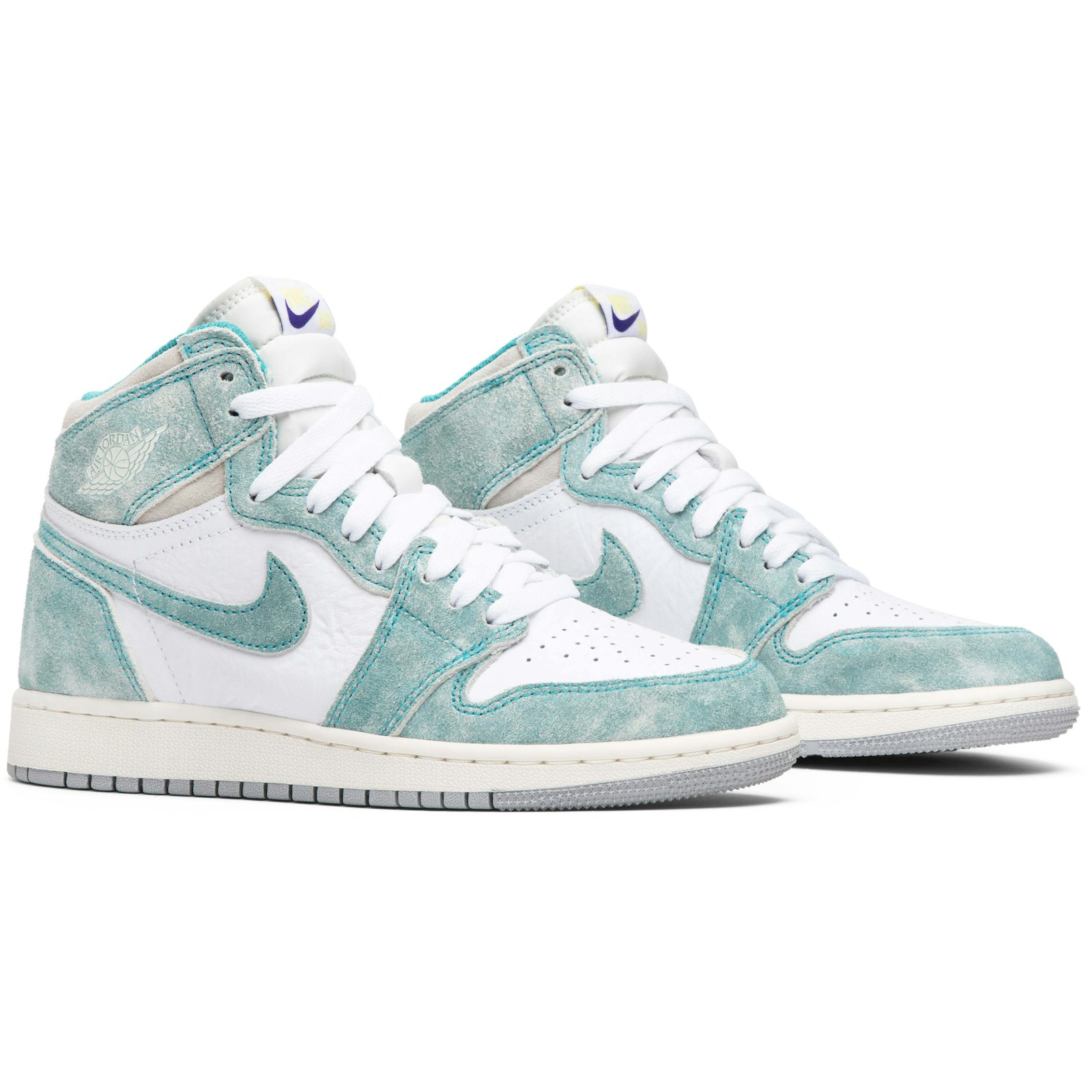 (Grade School) Air Jordan 1 Retro High OG Turbo Green 575441-311 Skidge - Image 8