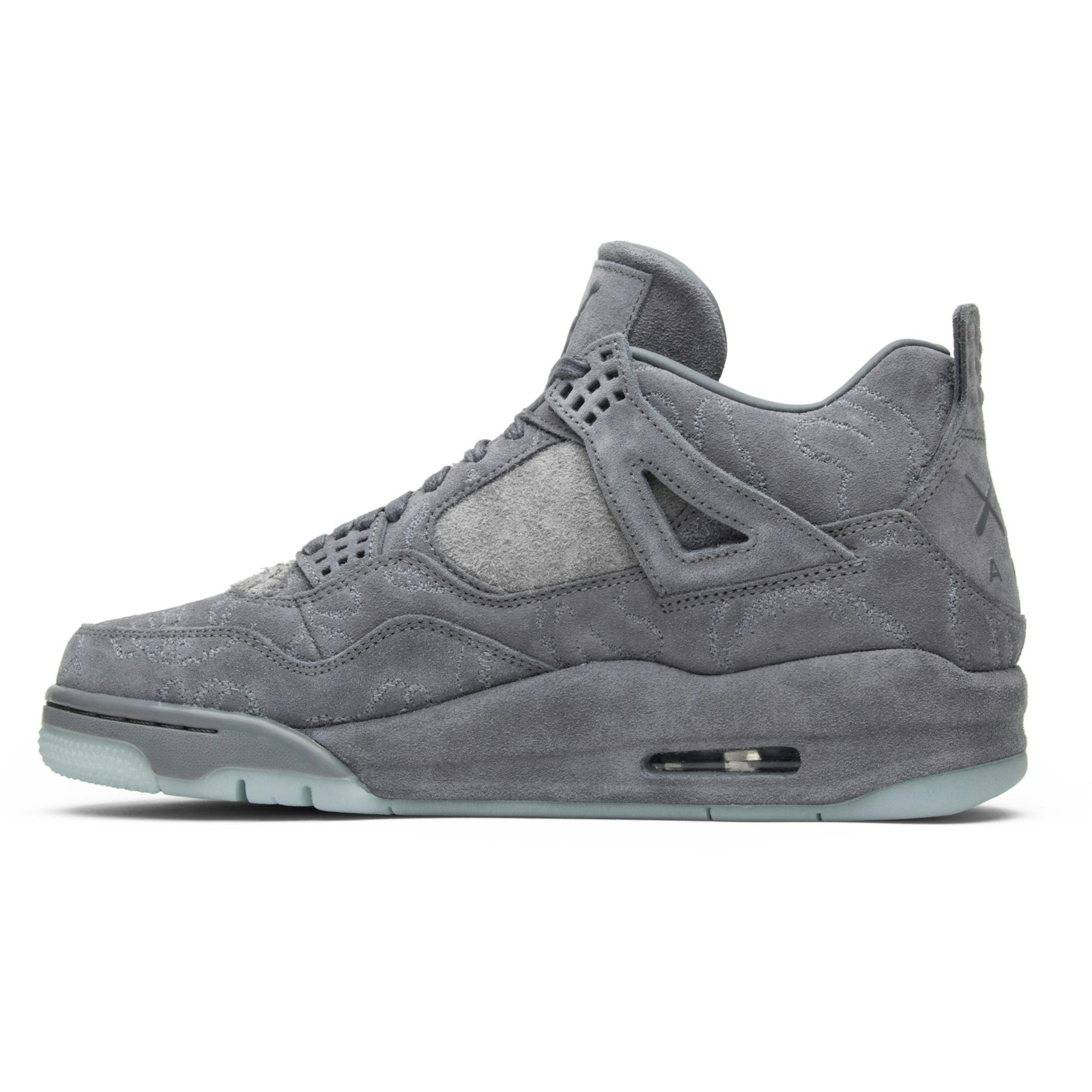 KAWS x Air Jordan 4 Retro Cool Grey 930155-003 Skidge - Image 3