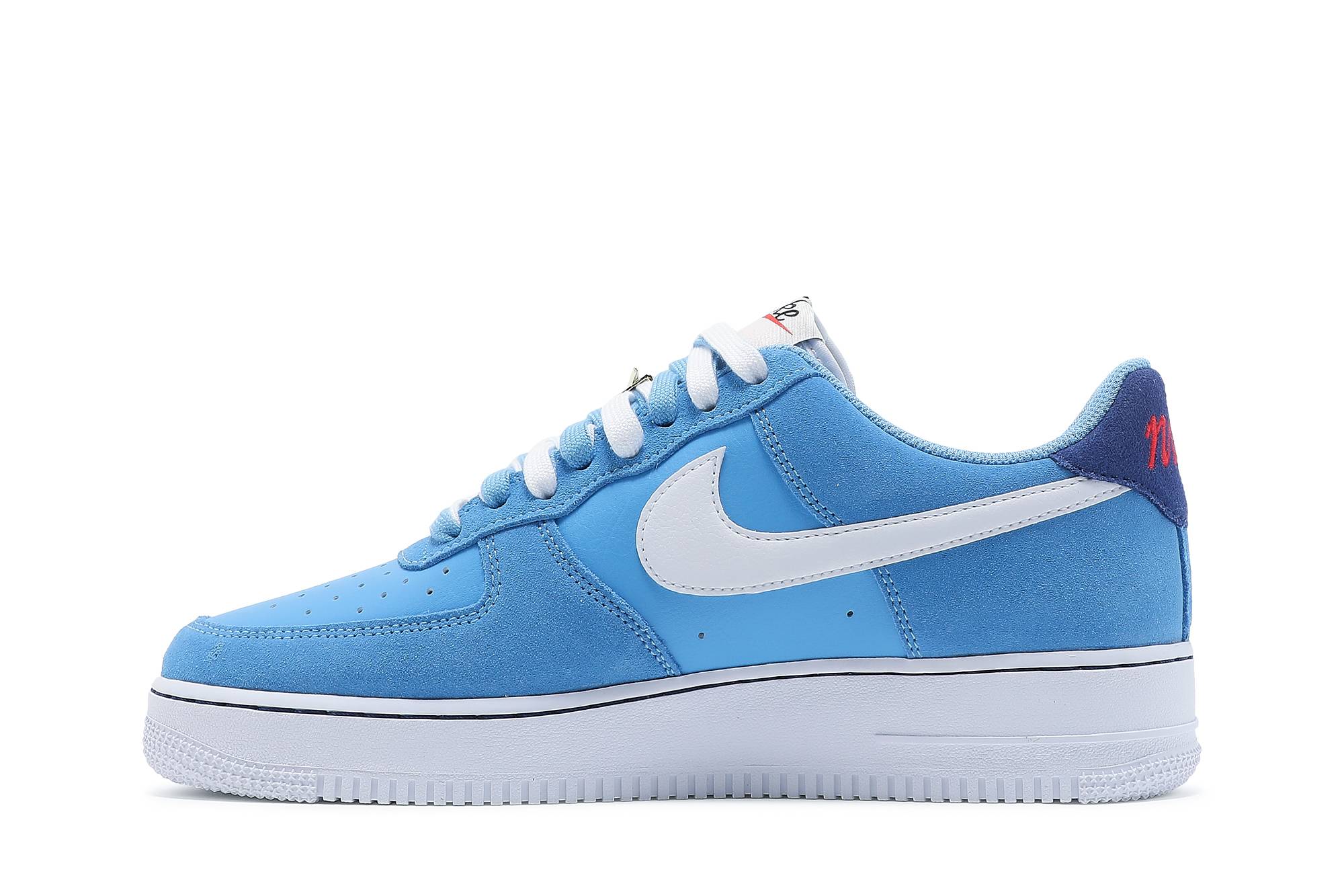 Nike Air Force 1 07 LV8 First Use - University Blue DB3597-400 Skidge - Image 3
