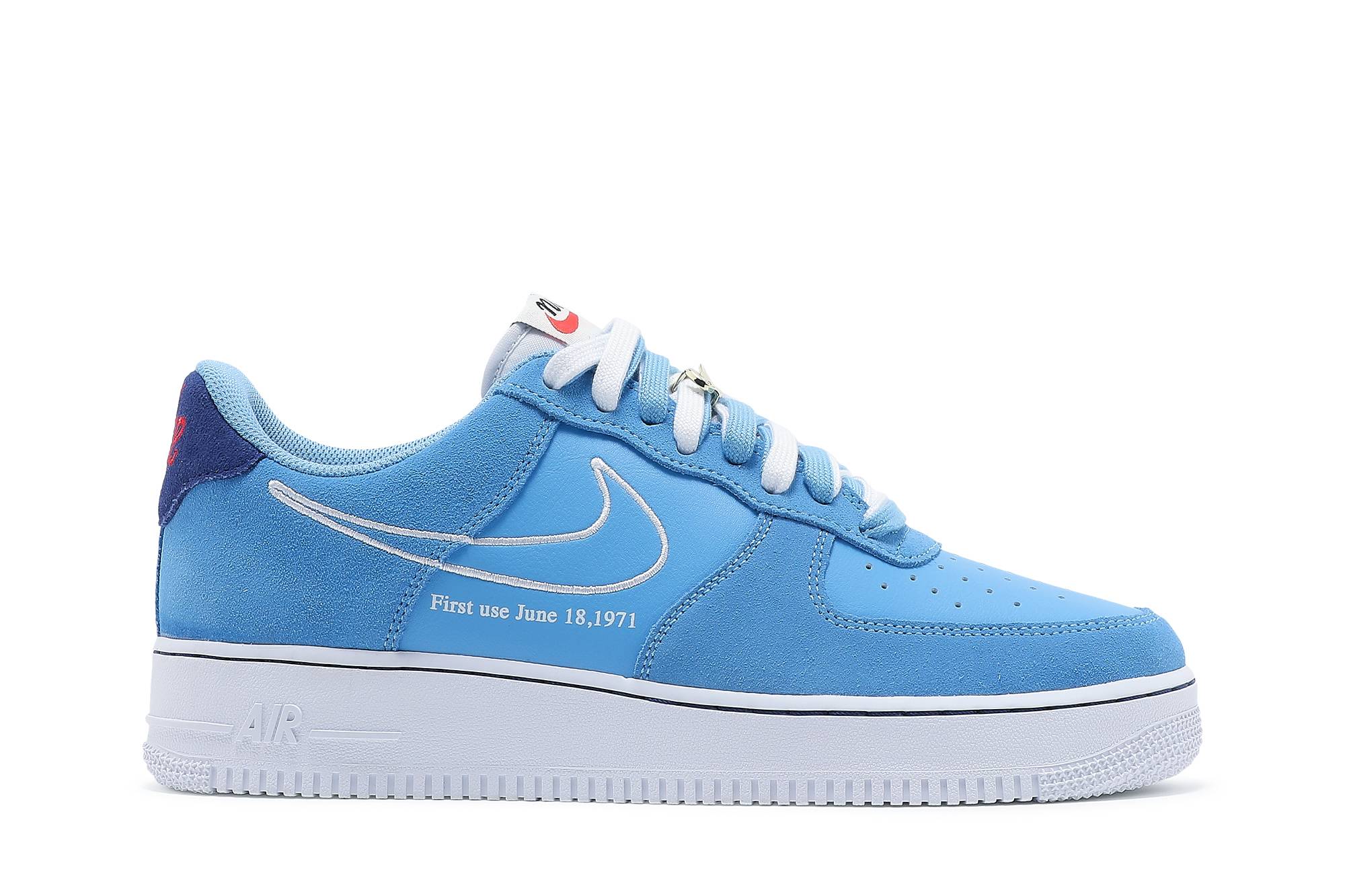 Nike Air Force 1 07 LV8 First Use - University Blue DB3597-400 Skidge