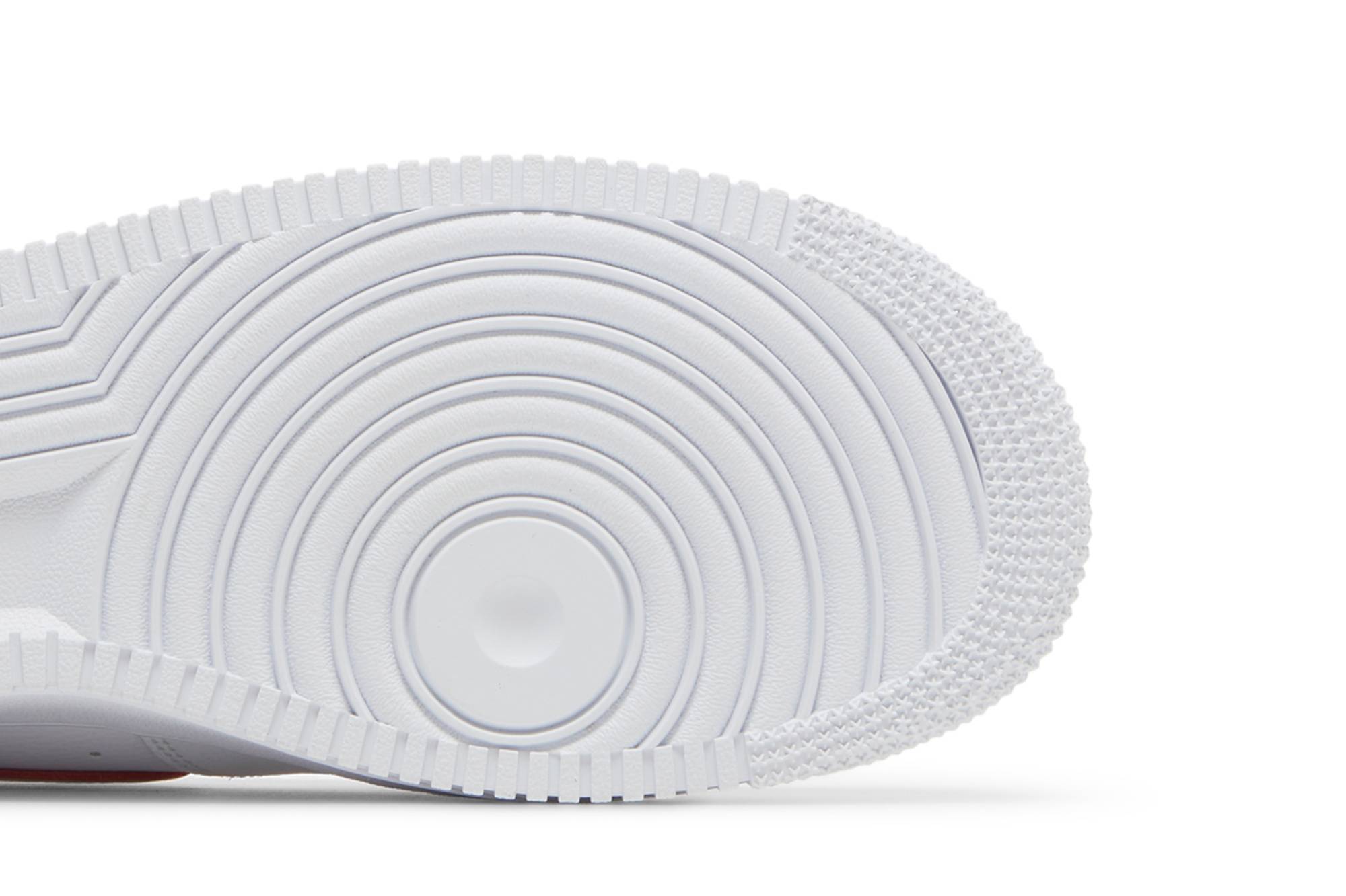 Nike Air Force 1 Low 'Just Do It White Noble Green Metallic Silver University Red' DQ0791-100 - Image 5