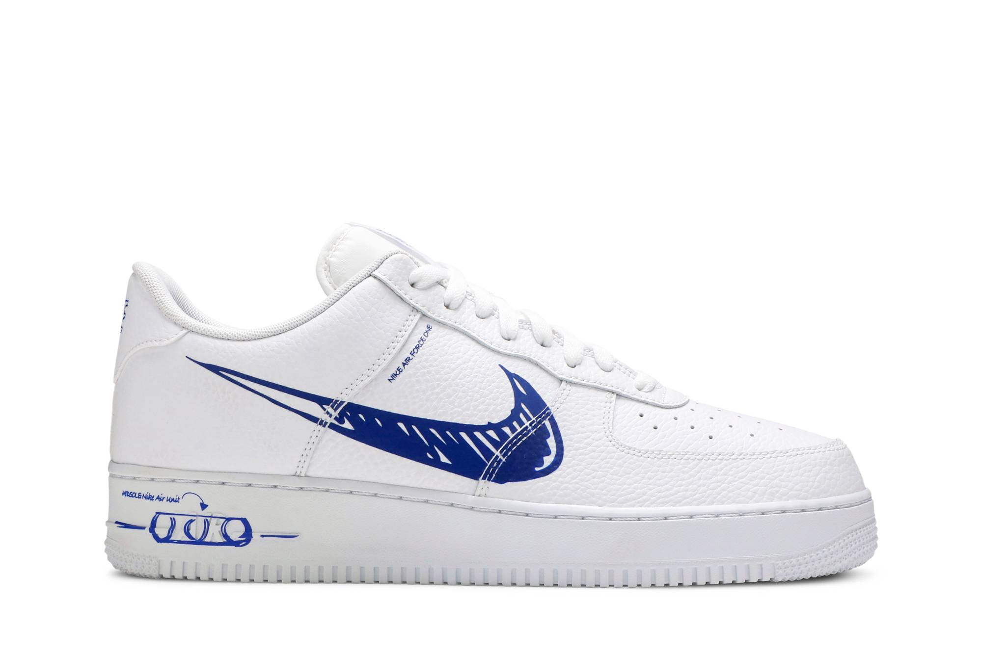 Nike Air Force 1 Low Sketch CW7581-100 Skidge