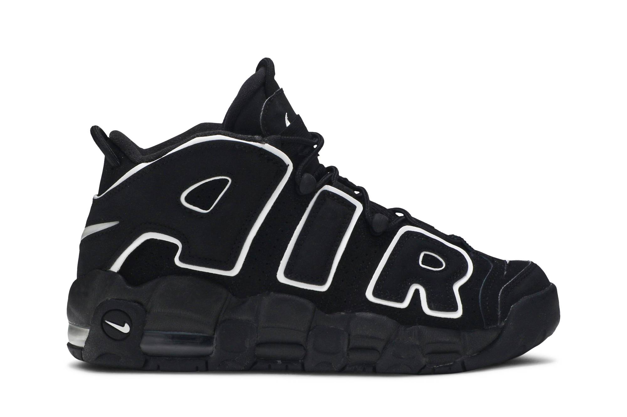 (Grade School) Nike Air More Uptempo 'Black' 2016 415082-002