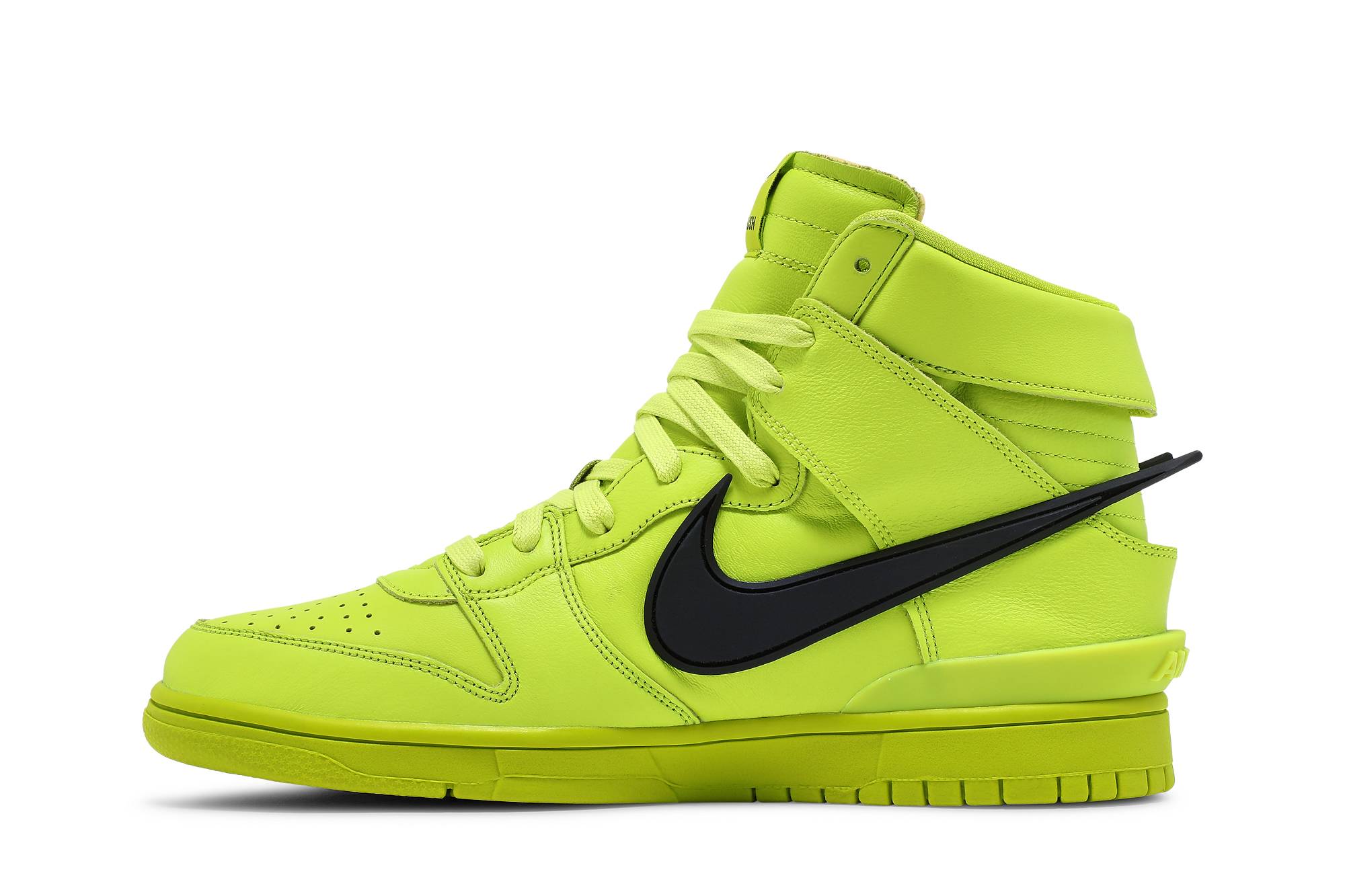 AMBUSH x Nike Dunk High 'Flash Lime' CU7544-300 - Image 3