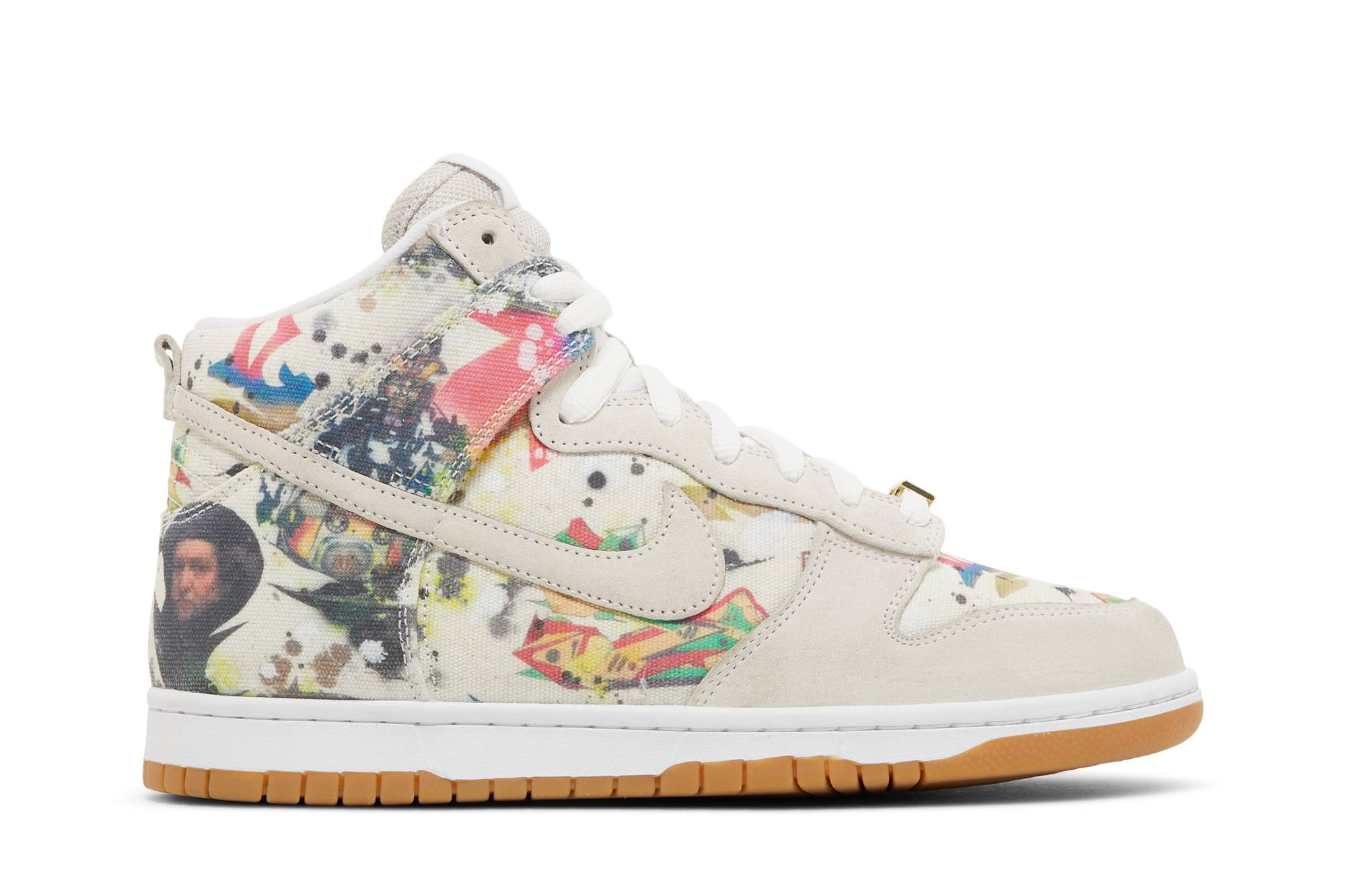 Supreme x Nike SB Dunk High 'Rammellzee' FD8779-100