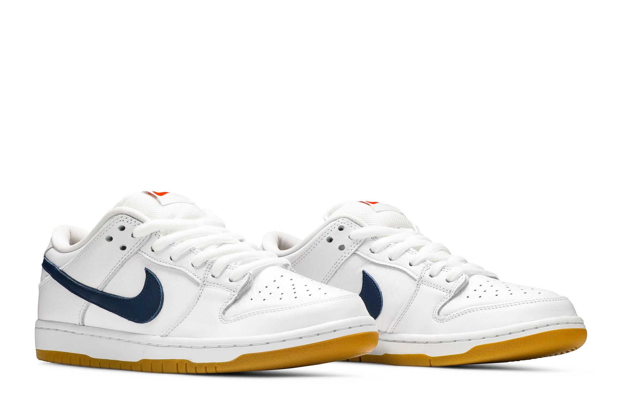 Nike SB Dunk Low Pro ISO Orange Label White Navy CZ2249-100 Skidge - Image 8