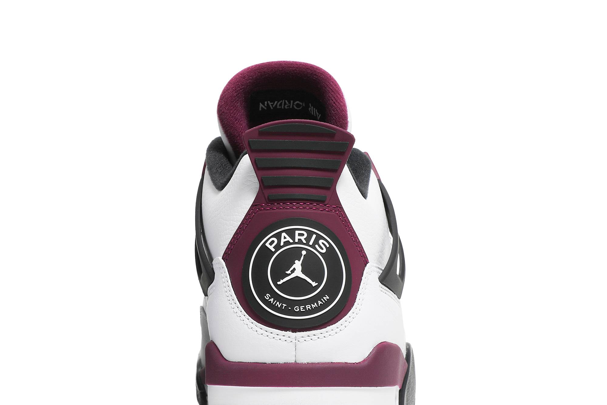 Paris Saint-Germain x Air Jordan 4 Retro Bordeaux CZ5624-100 Skidge - Image 7