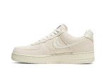 Stussy  x Nike Air Force 1 Low ‘Fossil’ CZ9084-200 Wabasta store