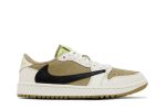 Travis Scott x Air Jordan 1 Low Golf ‘Neutral Olive’ FZ3124-200 Wabasta store