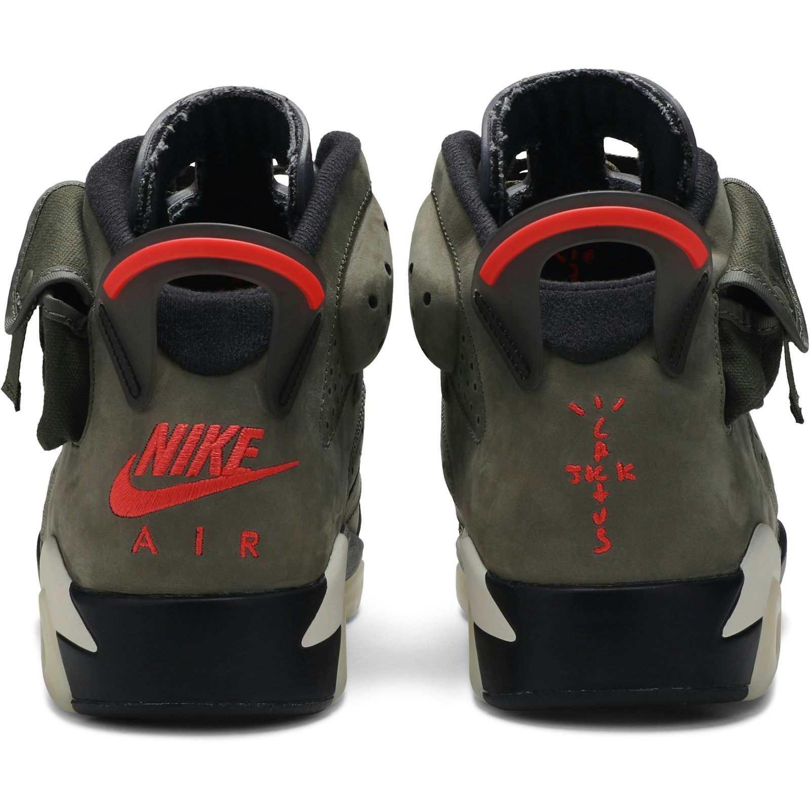 Travis Scott x Air Jordan 6 Retro Olive CN1084-200 Skidge - Image 6