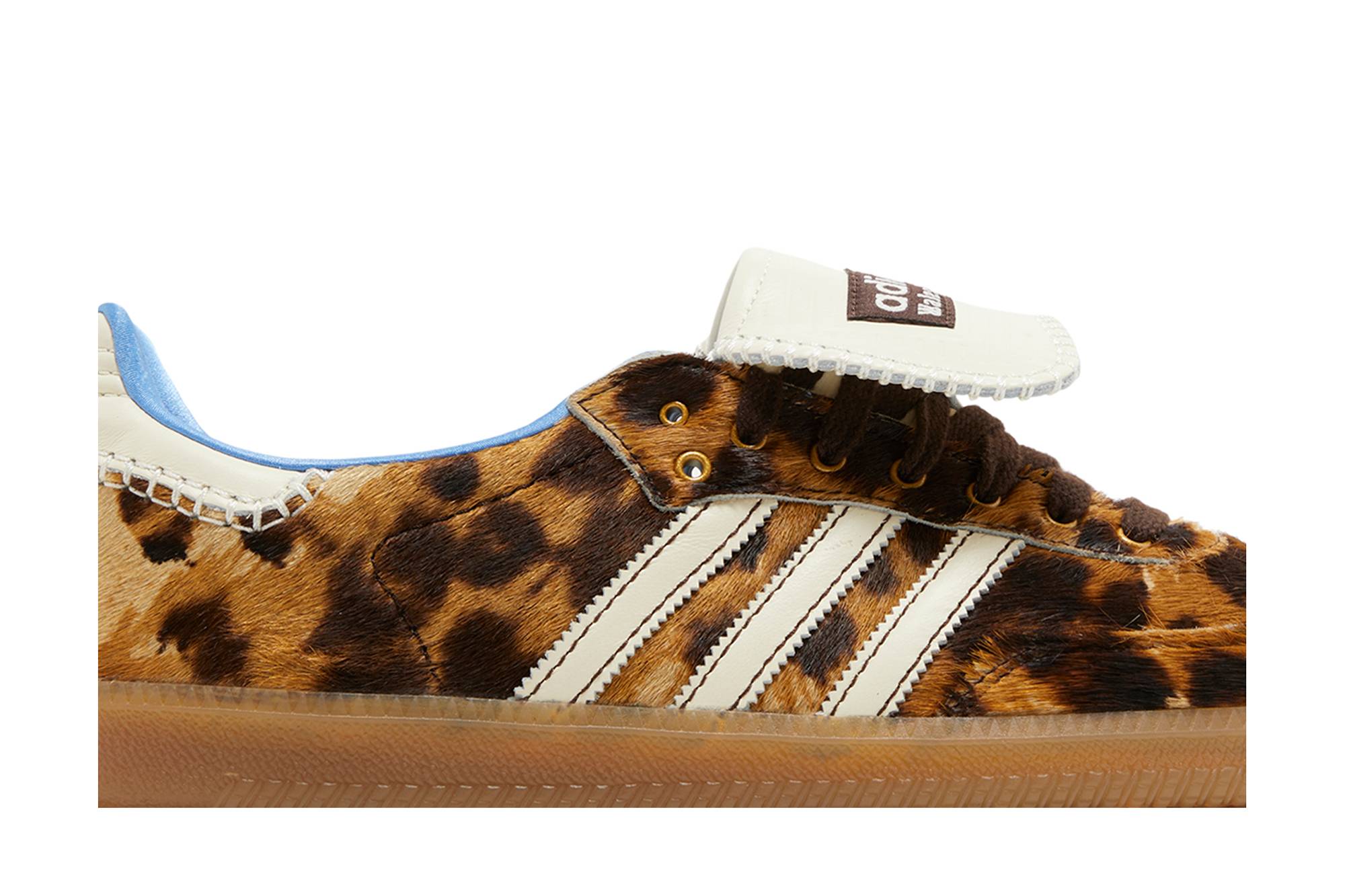 Wales Bonner x adidas Samba Leopard Pony IE0578 Skidge - Image 2