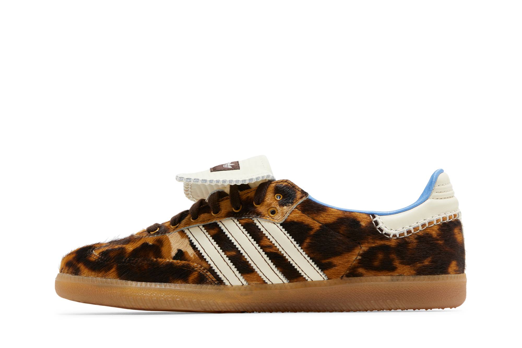 Wales Bonner x adidas Samba Leopard Pony IE0578 Skidge - Image 3