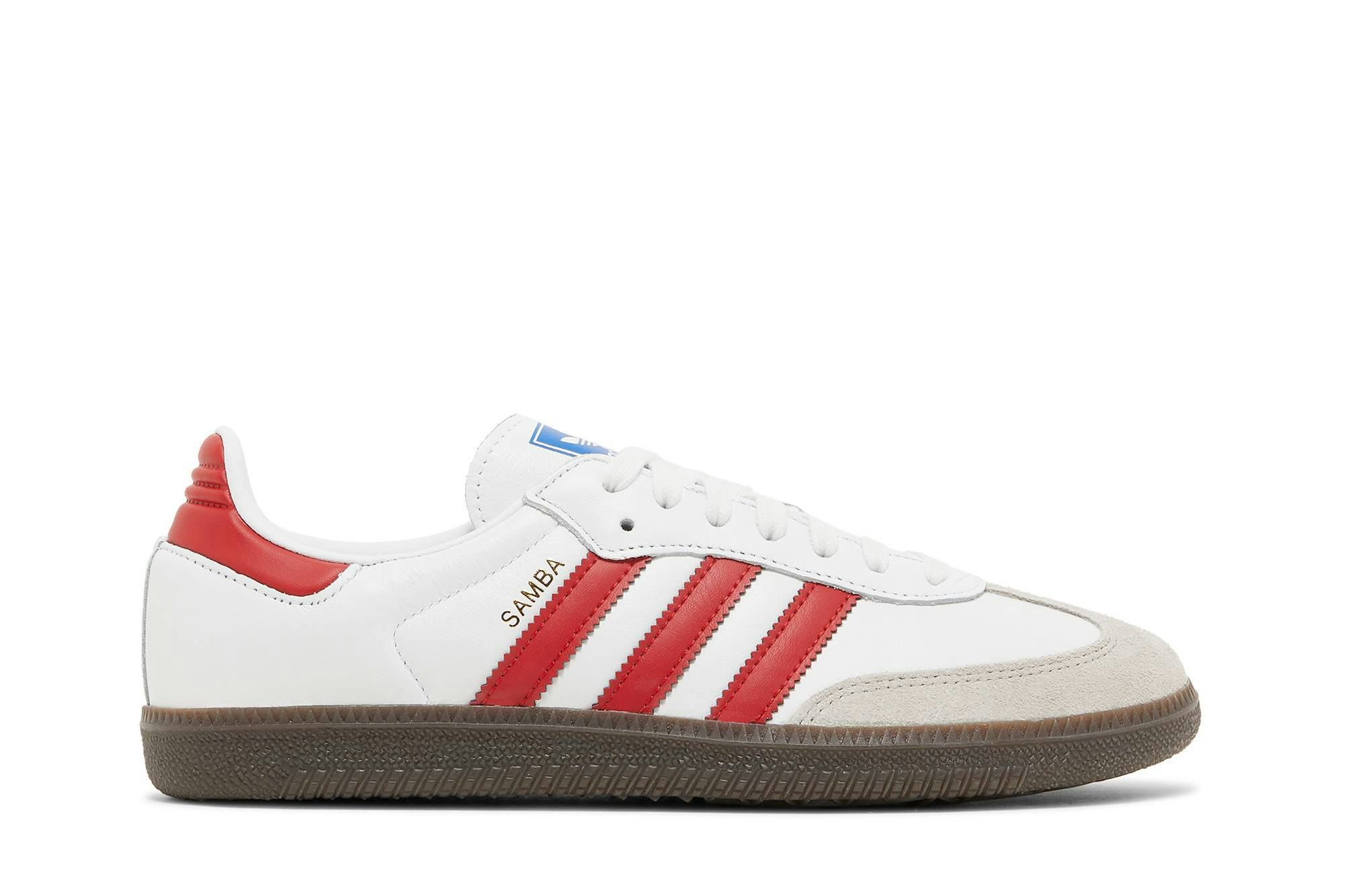 adidas Samba OG 'White Better Scarlet' IG1025