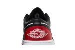 Air Jordan 1 Low Bred Toe 2.0 553558-161 WABT