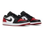 Air Jordan 1 Low Bred Toe 2.0 553558-161 WABT