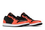 Air Jordan 1 Low SE Black Turf Orange CK3022-008 WABT