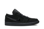 Air Jordan 1 Low Triple Black 2019 553558-056 WABT