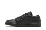 Air Jordan 1 Low Triple Black 2022 553558-093 WABT